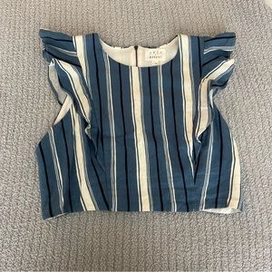 Blue and White Blouse!